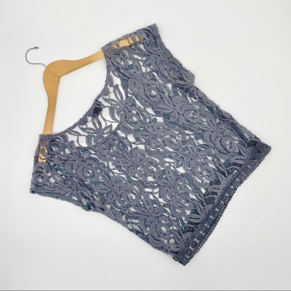 Boho Festival Crochet Lace Top Bundle X 3 SZ S/M - Picture 14 of 16